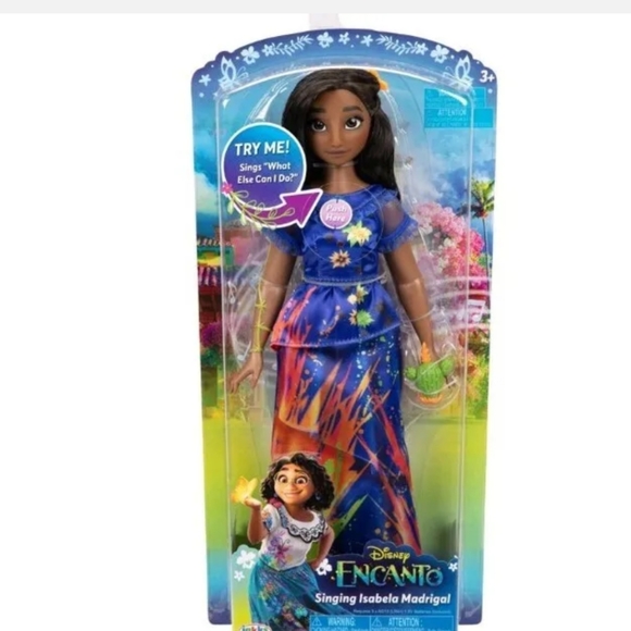 Disney Encanto Singing Isabela Fashion Doll Sings What Else Can I Do NIB - Picture 5 of 5